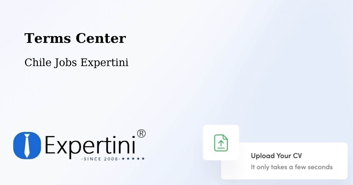 Terms of Service – Fresia - Chile Jobs Expertini